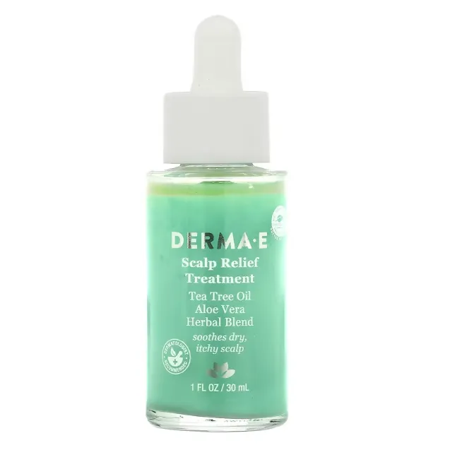 Увлажняющая сыворотка Derma E Scalp Relief Treatment для сухой и раздраженной кожи головы 30 мл