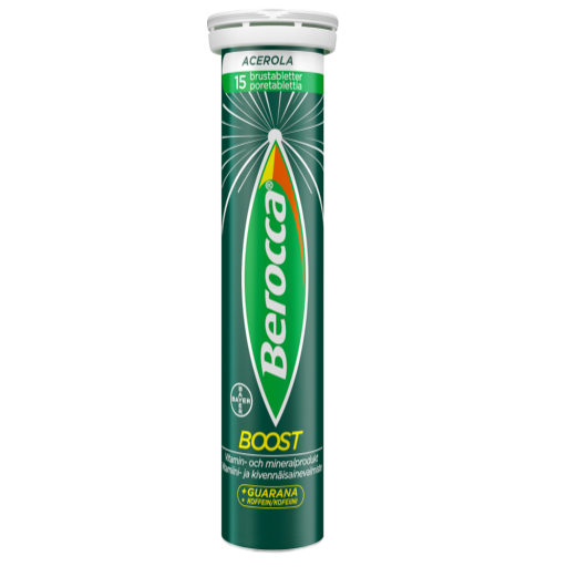 Комплекс витаминов Berocca Boost шипучие таблетки 15 шт.