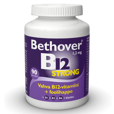 Витамины Bethover Strong B12 + фолиевая кислота 90 шт.