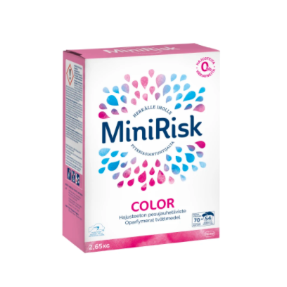 Стиральный порошок Mini Risk Color без запаха 2,65кг