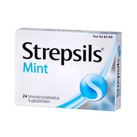 Strepsils mint (Стрепсилс минт) пастилки от боли в горле 24 шт., Strepsils mint пастилки от боли в горле 24 шт., Стрепсилс минт