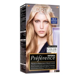 Краска для волос L'oreal Paris Prefrence 8.1 Copenhagen Light Ash Blonde