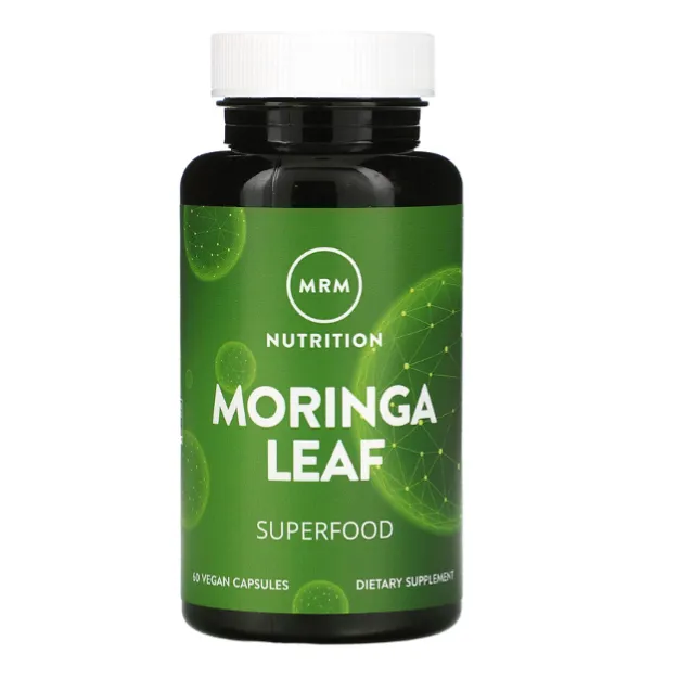 Листья моринги MRM Nutrition для укрепления иммунитета в капсулах 60 шт.