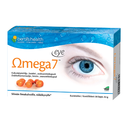Витамины для глаз Valioravinto Omega 7-Eye в капсулах 90 шт.