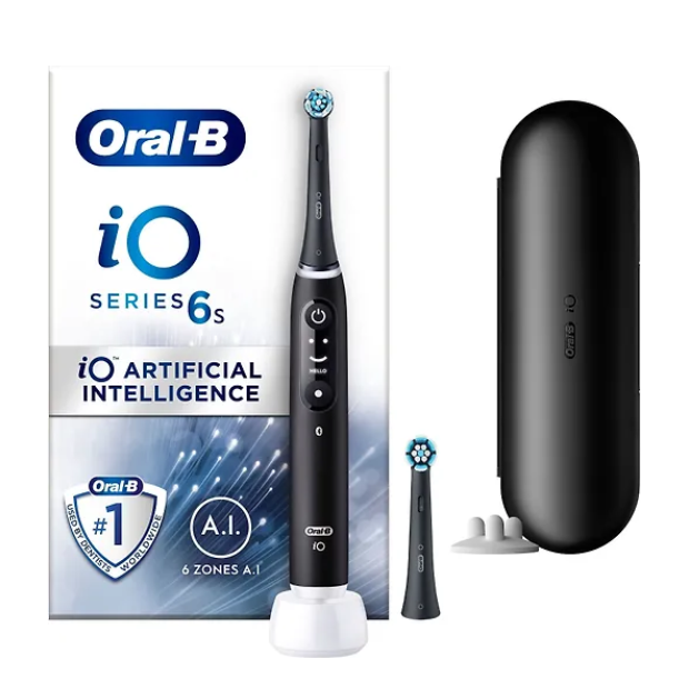 Электрическая зубная щетка Oral-B iO Series 6 черная, Oral-B iO Series 6, Oral-B