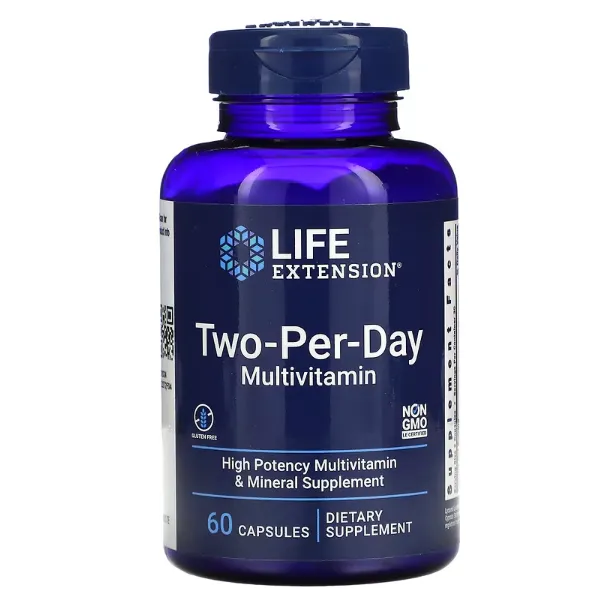 Мультивитамины Life Extension Two-Per-Day в капсулах 60 шт.
