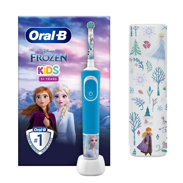 Электрическая зубная щетка Oral-B Kids Frozen, Электрическая зубная щетка Oral-B Kids, Oral-B