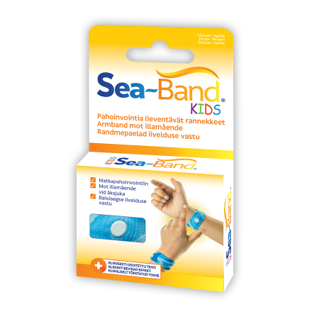 Детские браслеты Sea-Band от тошноты