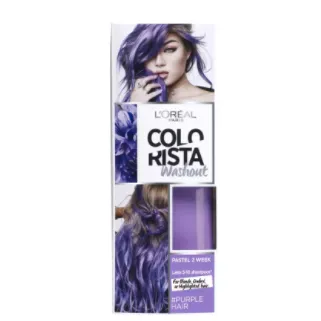 Смываемый красящий бальзам для волос L'Oreal Paris Colorista Washout #Purplehair