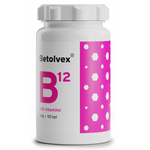 Витамины В12 Betolvex в таблетках 50 шт.