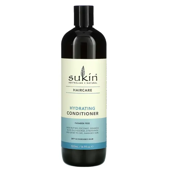 Увлажняющий кондиционер для сухих и поврежденных волос Sukin Hydrating с экстрактом кокоса и маслом ши 500 мл