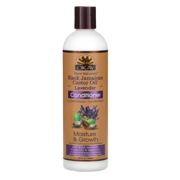 Кондиционер для восстановления поврежденных волос Okay Pure Naturals с ямайским черным касторовым маслом и лавандой 355 мл
