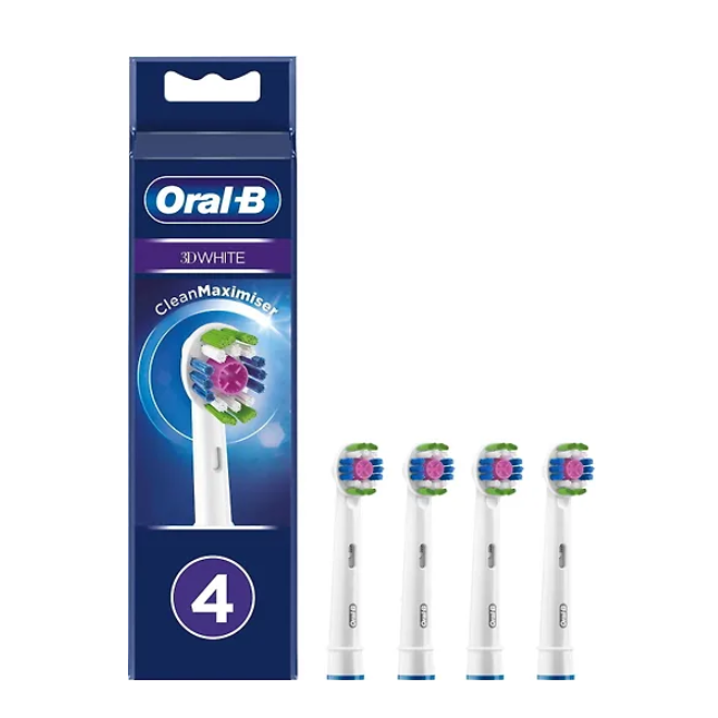 Насадки для зубных щеток Oral-B 3D White (4 шт.), Oral-B