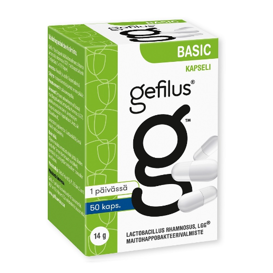 Молочно-кислые бактерии Gefilus Basic в капсулах 50 шт.