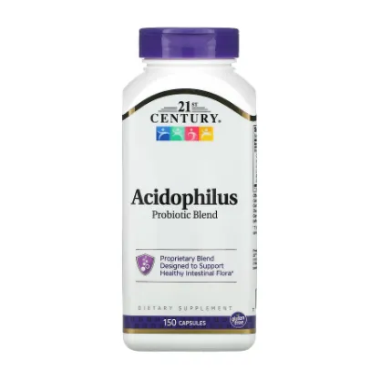 Смесь пробиотиков Acidophilus 21st Century в капсулах 150 шт.