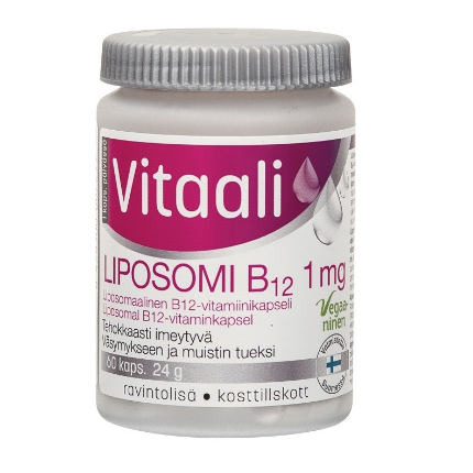 Витамин В12 Vitaali Liposomi в капсулах 60 шт.