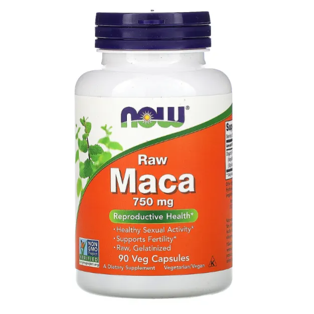Перуанская Maca Now Foods 750 мг в капсулах 90 шт.