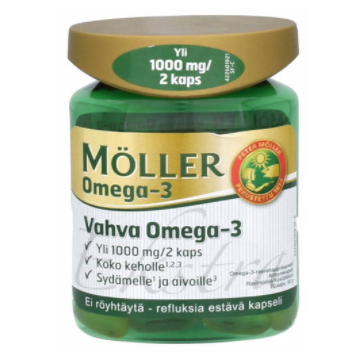  ORKLA HEALTH Möller Strong Omega-3 70 капсул