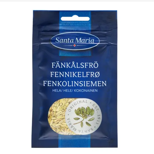 Специи Santa Maria фенхель цельный 13g