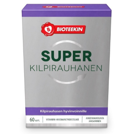 Витамины Bioteekki Super Kilpirauhanen улучшающие функции щитовидной железы в капсулах 60 шт.
