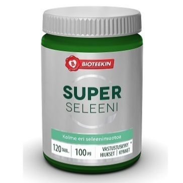 Пищевая добавка Bioteekin Super Seleeni для нормализации функций щитовидной железы в таблетках 120 шт.