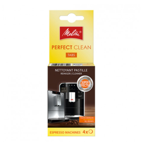 Очищающие таблетки для кофемашин Melitta Perfect Clean 4 шт