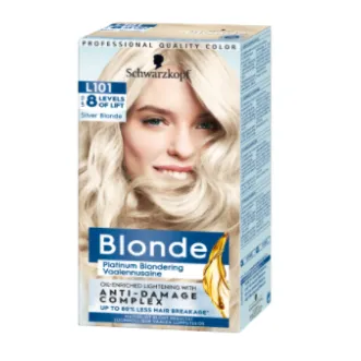 Крем-краска для волос Schwarzkopf Blonde L101 Серебряный блондин