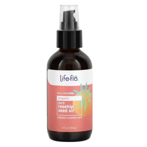 Масло семян шиповника для уход за кожей и волосами Life-flo 118 мл