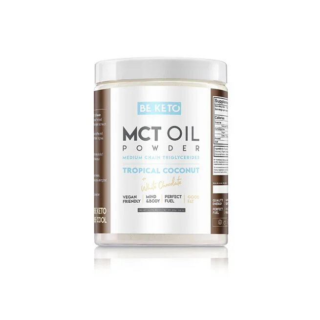 KETO MCT Oil Powder 300 г Кокос и белый шоколад