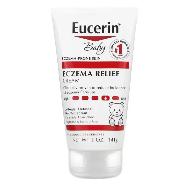 Детский крем для борьбы с экземой Eucerin без отдушек 141 г