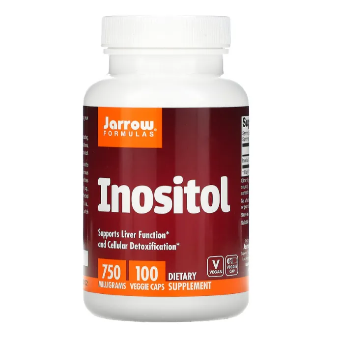 Инозитол Jarrow Formulas 750 мг в капсулах 100 шт.