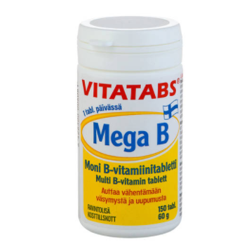 HANKINTATUKKU OY Vitatabs Mega B 150 таблеток