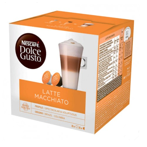 Кофе в капсулах NESCAFÉ Dolce Gusto Latte Macchiato 8+8 шт