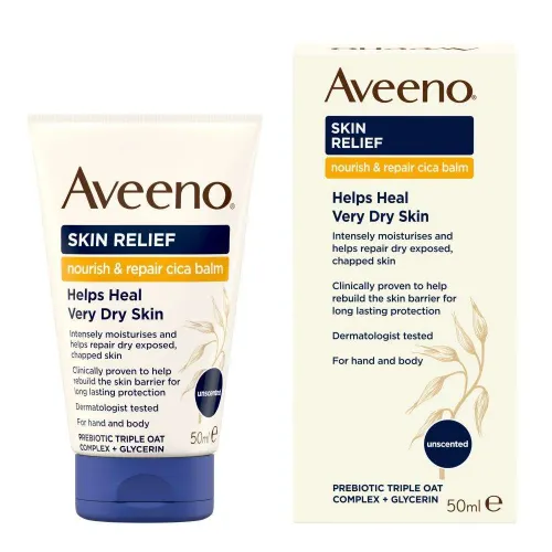 Увлажняющий бальзам для тела Aveeno Skin Relief Nourish and Repair Cica Balm 50 мл