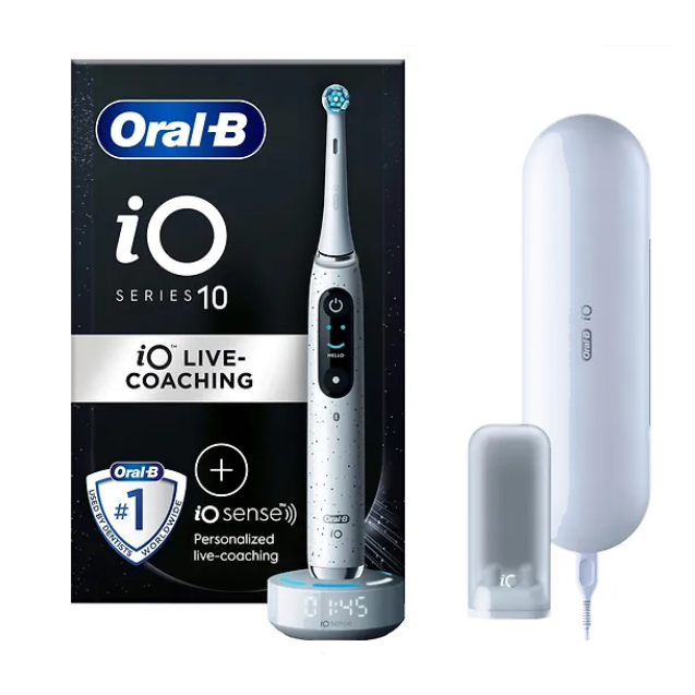 Электрическая зубная щетка Oral-B, электрическая зубная щетка iO 10, Oral-B щетка, электрическая зубная щетка Oral-B белая, оралб