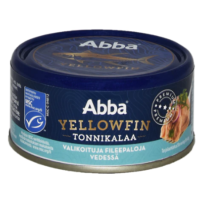 Консервы Abba желтоперый тунец в собственном соку 150г