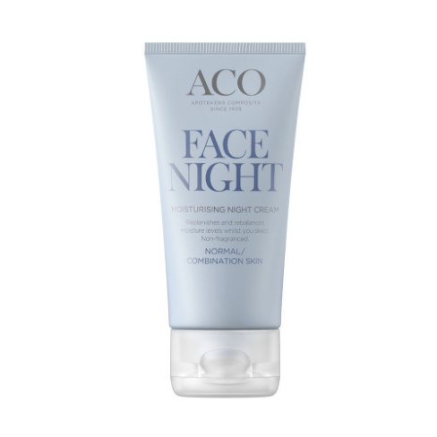Ночной крем для лица ACO Face Night увлажняющий для нормальной кожи 50 мл