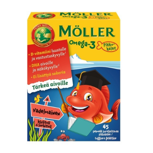 Рыбий жир Moller Omega-3 45 шт.