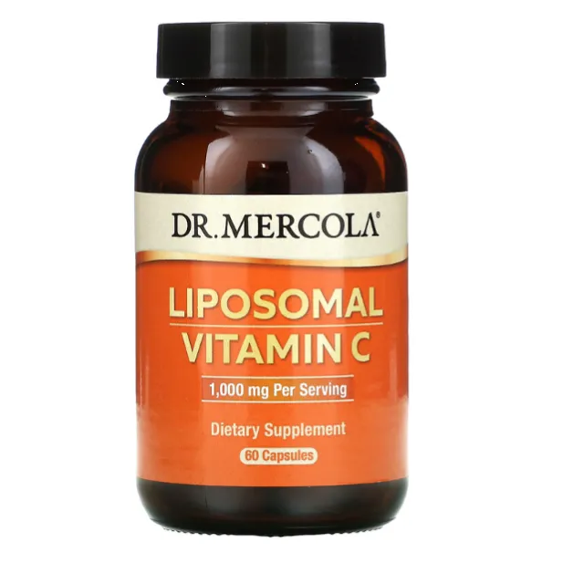 Липосомальный витамин С Dr. Mercola 500 мг в капсулах 60 шт.