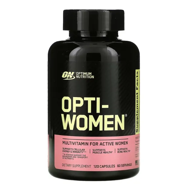 Мультивитамины Opti-Women Optimum Nutrition в капсулах 120 шт.