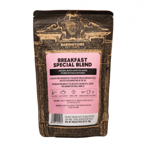 Чёрный листовой чай Babintons Breakfast Special Blend 100 г