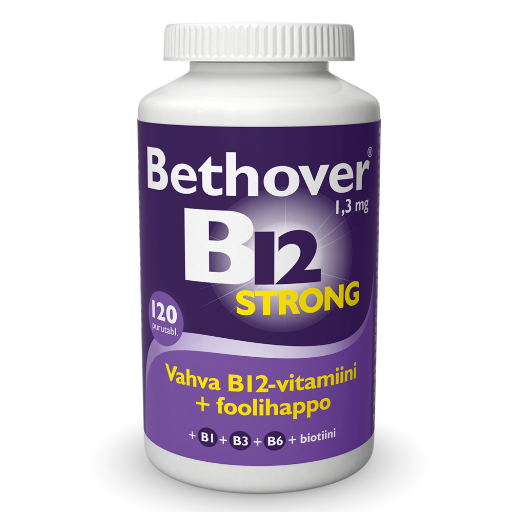 Витамины Bethover Strong B12 + фолиевая кислота 120 шт.