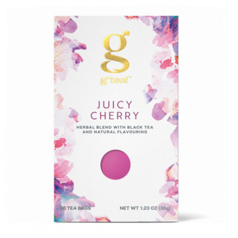 Травяной чай в пакетиках G'tea Juicy Cherry 20 шт