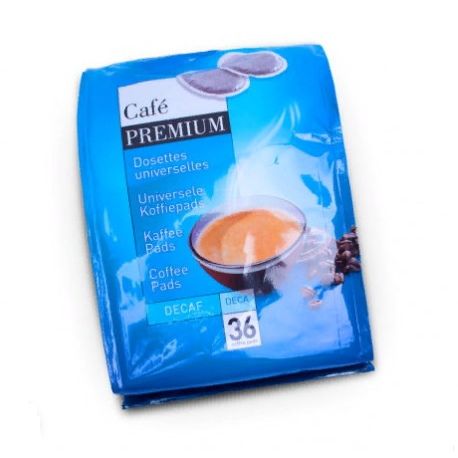 Кофе в подушечках без кофеина Cafe Premium Decaf 36 шт