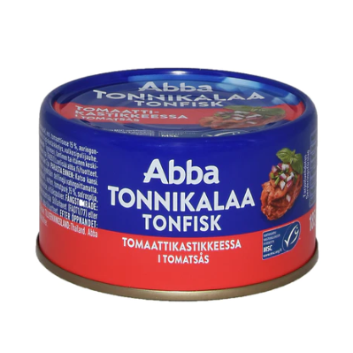 Abba Тунец в томатном соусе 185г