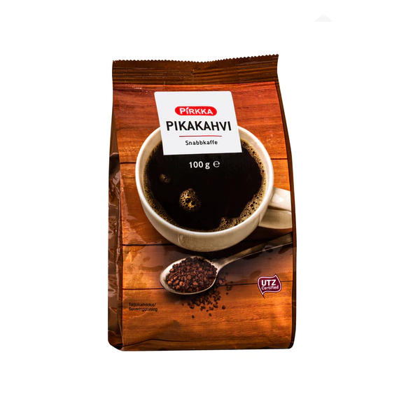 Купить кофе растворимый Pirkka Classic 100г в Финляндии с доставкой в Россию