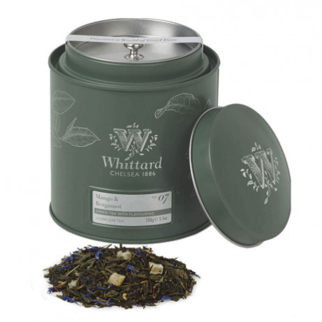 Зелёный листовой чай Whittard of Chelsea Mango & Bergamot 100 г