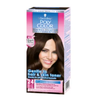 Тонирующий шампунь Schwarzkopf Poly Color 24 Tummanruskea