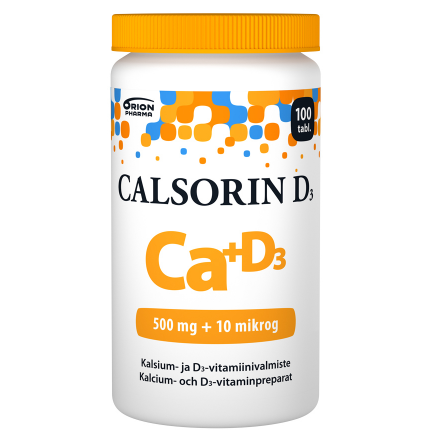 Витамины D3 + Кальций Calsorin в таблетках 100 шт.