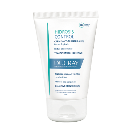 Дезодорант - крем для рук и ног Ducray Hidrosis Control регулирующий избыточное потоотделение 50 мл